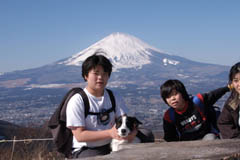 足柄峠からも富士山ビュー
